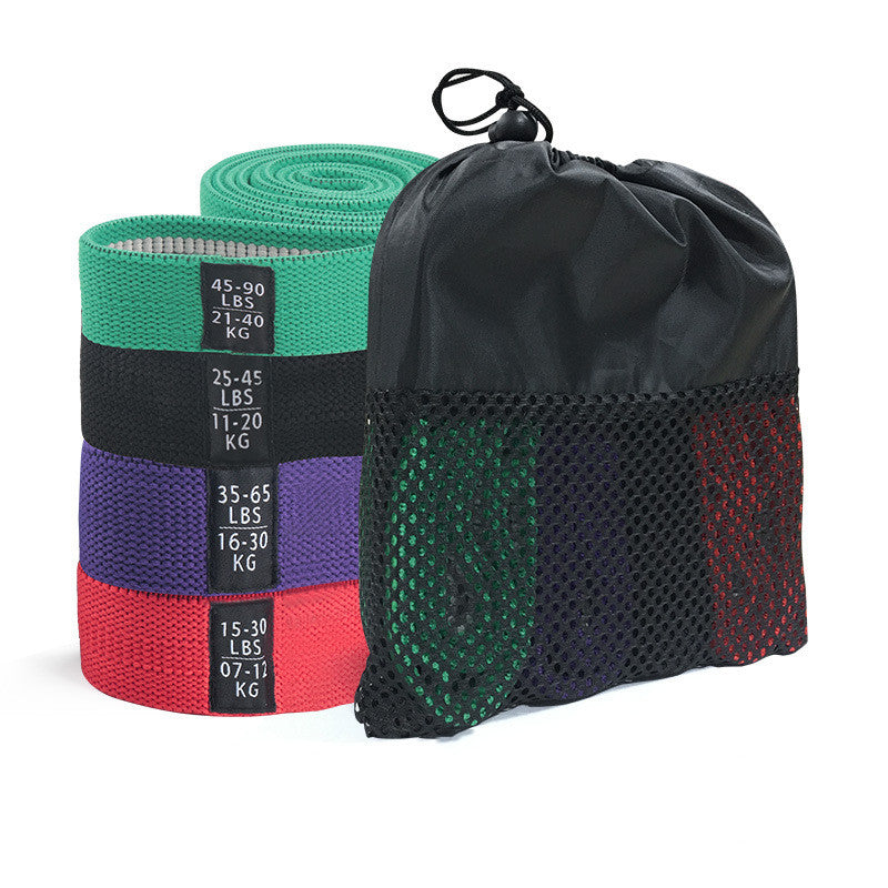 Comfortable Fabric Resistance Bands for Home and Gym Training